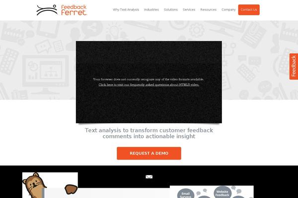 feedbackferret.com site used Netstudio_child_theme