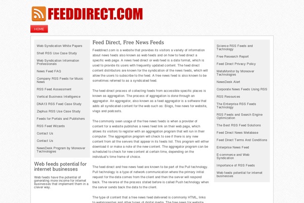 feeddirect.com site used TheNews