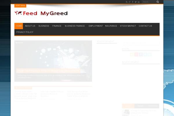 feedmygreed.com site used Jarida 2.0.0