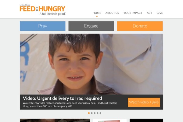 feedthehungry.org site used Feed