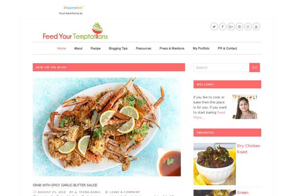 Daily Dish Pro theme site design template sample