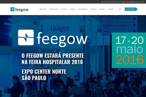 feegow.com.br site used Cake_theme