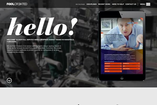feelcreated.com site used Feel-created-2015
