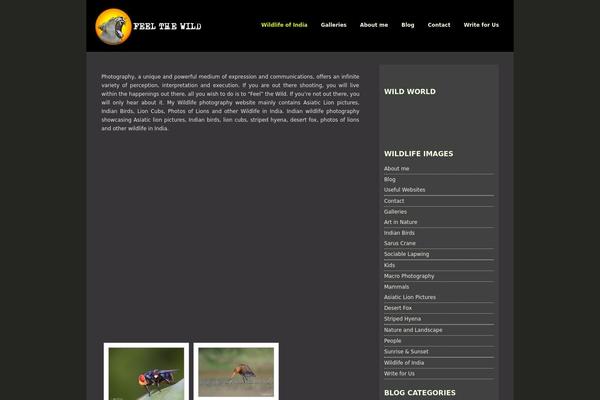 Photocrati theme site design template sample