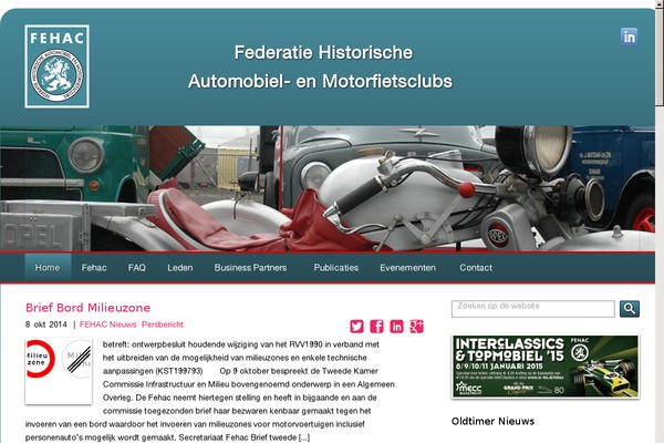 fehac.nl site used Webdesigner