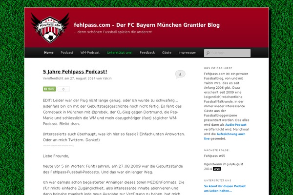 Twenty Eleven theme site design template sample