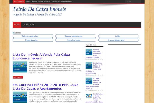 feiraodacaixaimoveis.com site used Jarida.responsive.wordpress.news.magazine.blog.v2.4.4