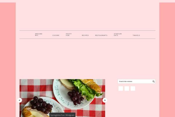 Foodie Pro theme site design template sample