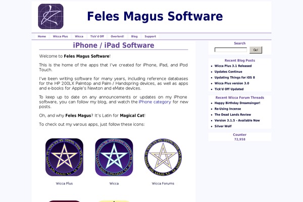 felesmagus.com site used Feles