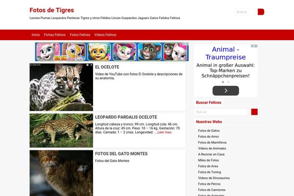 Adaptive Flat theme site design template sample