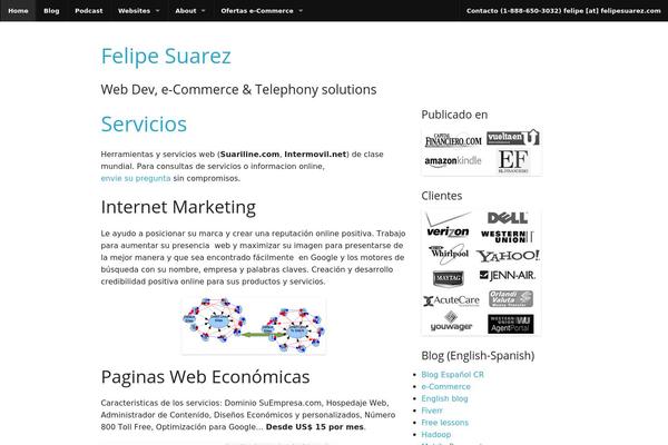 felipesuarez.com site used NARGA