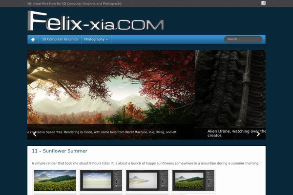 felix-xia.com site used iFeature Pro 5