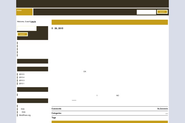 Brown-ish Grid theme site design template sample