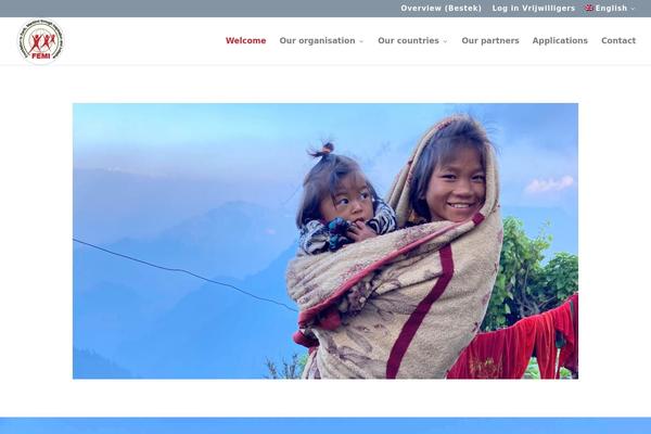 Divi theme site design template sample