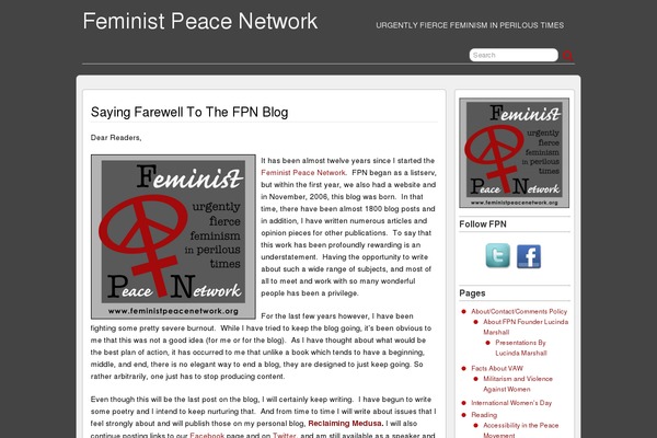 feministpeacenetwork.org site used Suffusion