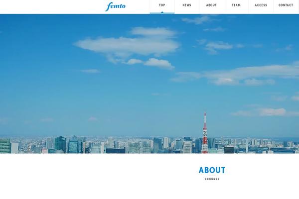 femto.vc site used Femto