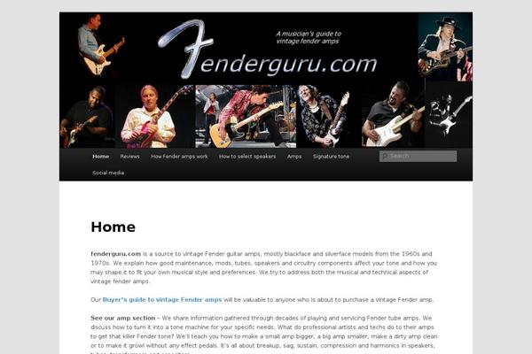 Twenty Eleven theme site design template sample