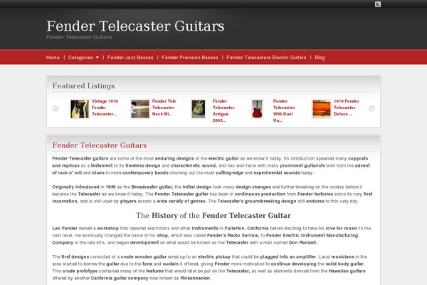 Default theme site design template sample
