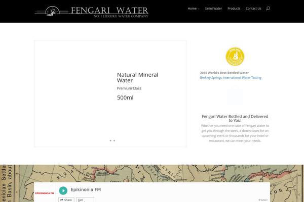 fengariwater.com site used Divi