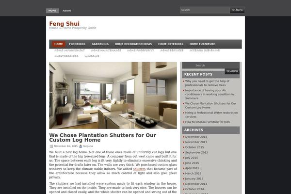fengshui104.com site used Interiordesign