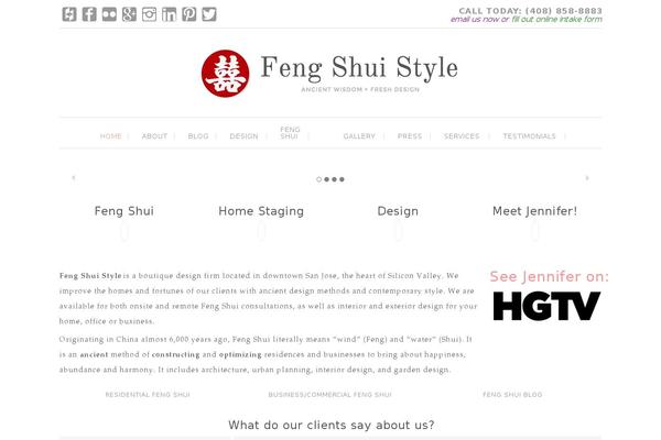 Swank theme site design template sample