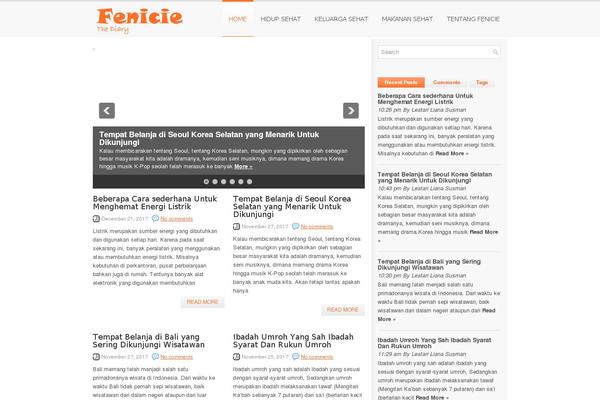 Starter theme site design template sample