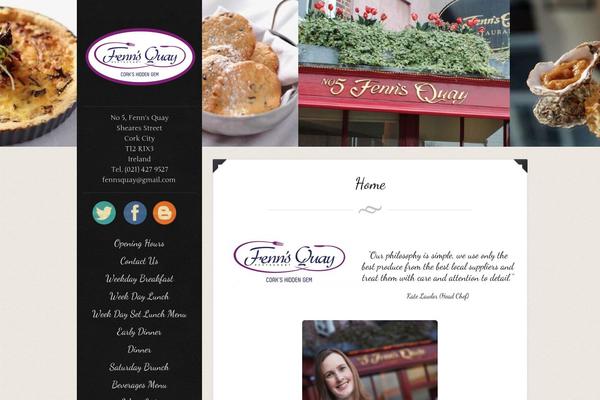 Eatery theme site design template sample