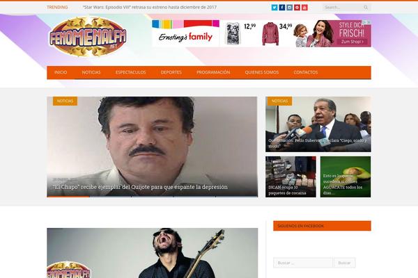 SmartMag theme site design template sample