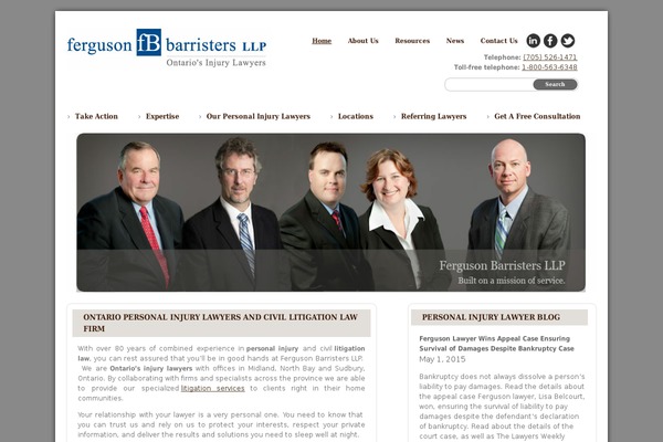 fergusonbarristers.ca site used Ferguson