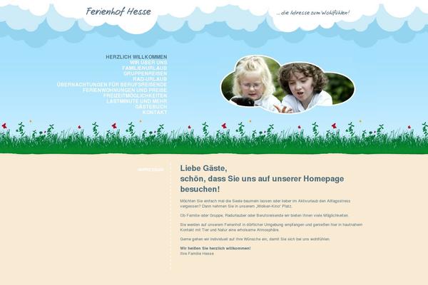 ferienhof-hesse.de site used Clsr-theme