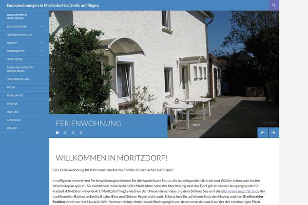 ferienwohnungen-moritzdorf.de site used Twenty Fourteen