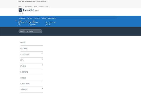 feriola.com site used Feriolaflat