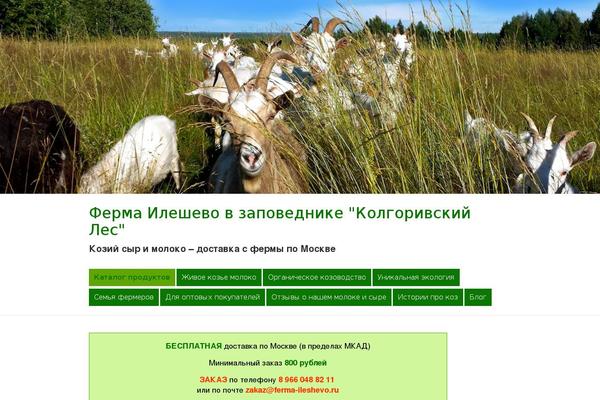 ferma-ileshevo.ru site used Ileshevo