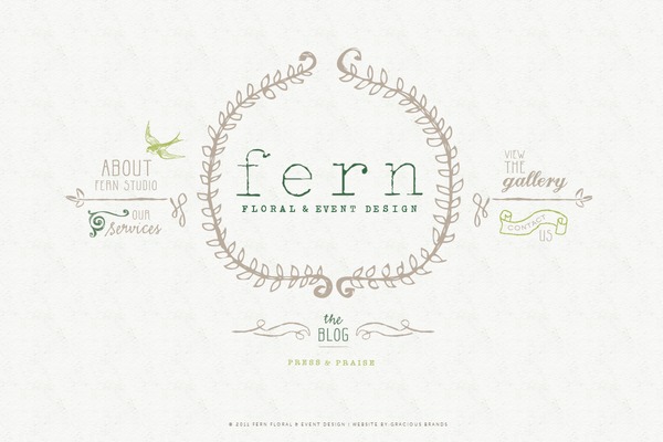 fern-studio.com site used Thesis_185_bad