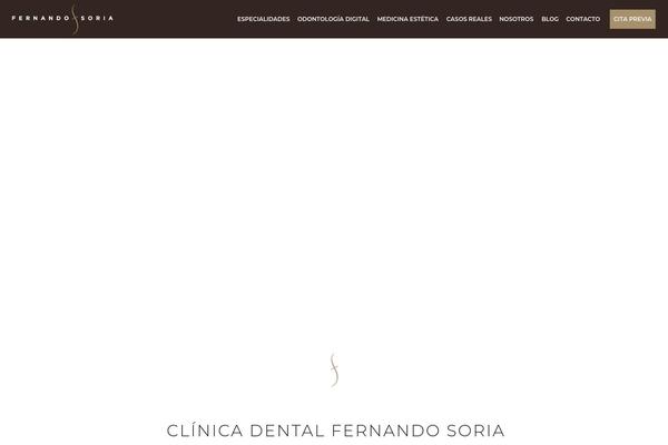 fernandosoria.com site used Fsoria-child