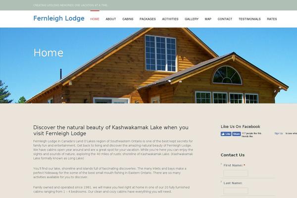 Leisure theme site design template sample