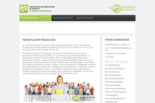 fernstudium-paedagogik.com site used Fernstudium