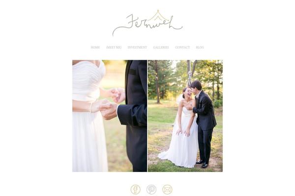 Prophoto4 theme site design template sample