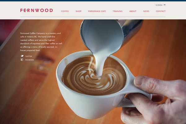 fernwoodcoffee.com site used Fernwood