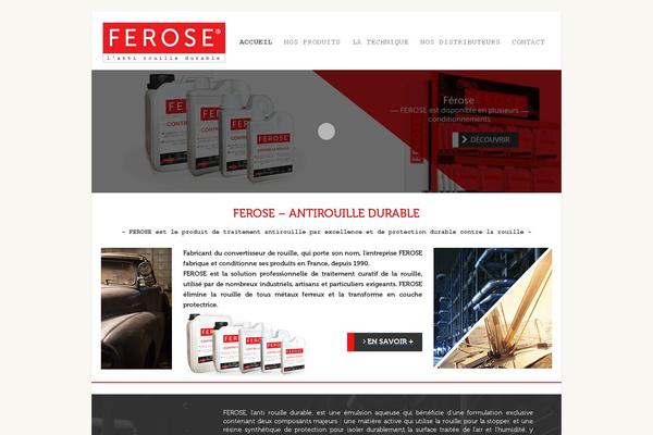 ferose.fr site used Ferose