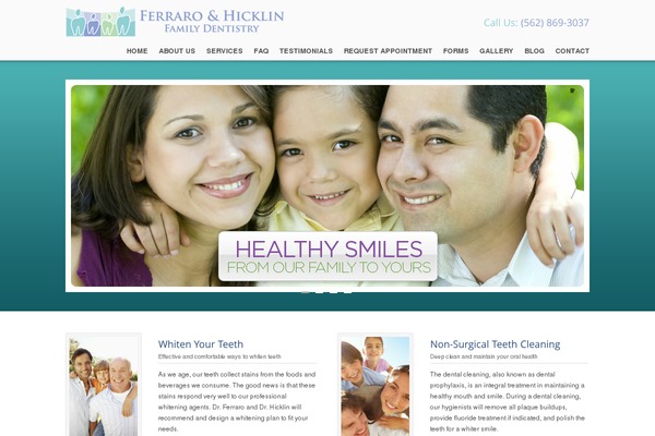 Care theme site design template sample