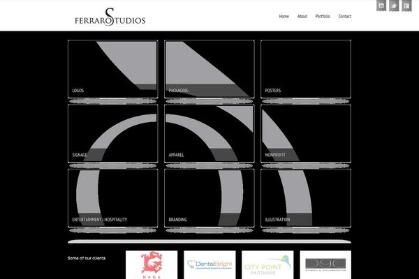 Progressio theme site design template sample