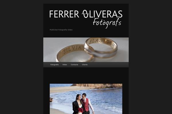 Twenty Eleven theme site design template sample