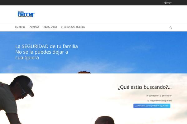 The7 theme site design template sample