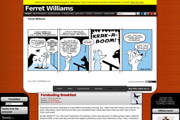 Site using Comic Easel plugin