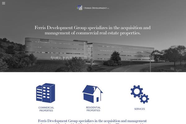 Enfold theme site design template sample