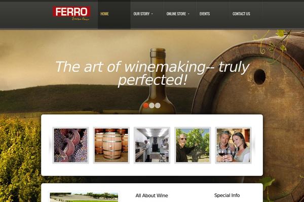 ferrofamilywinestore.com site used Theme1786