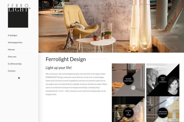 Divi theme site design template sample