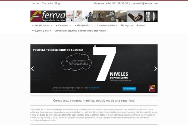 ferrva.com site used Ferrva-herrajes-cerraduras-child