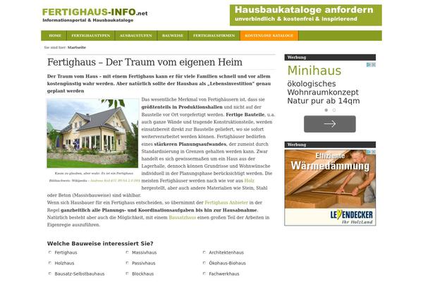 fertighaus-info.net site used Fertighaus